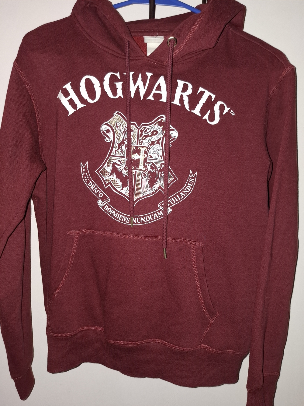 Warner Bros. Hogwarts Maroon Pullover Hoodie